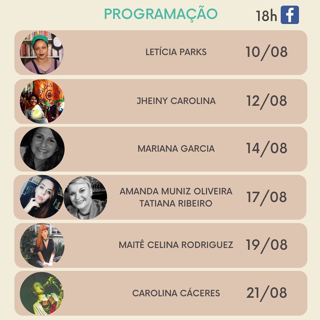 Confira a programação completa do Ciclo de Debates Feministas - Divulgação Confira a programação completa do Ciclo de Debates Feministas - Divulgação