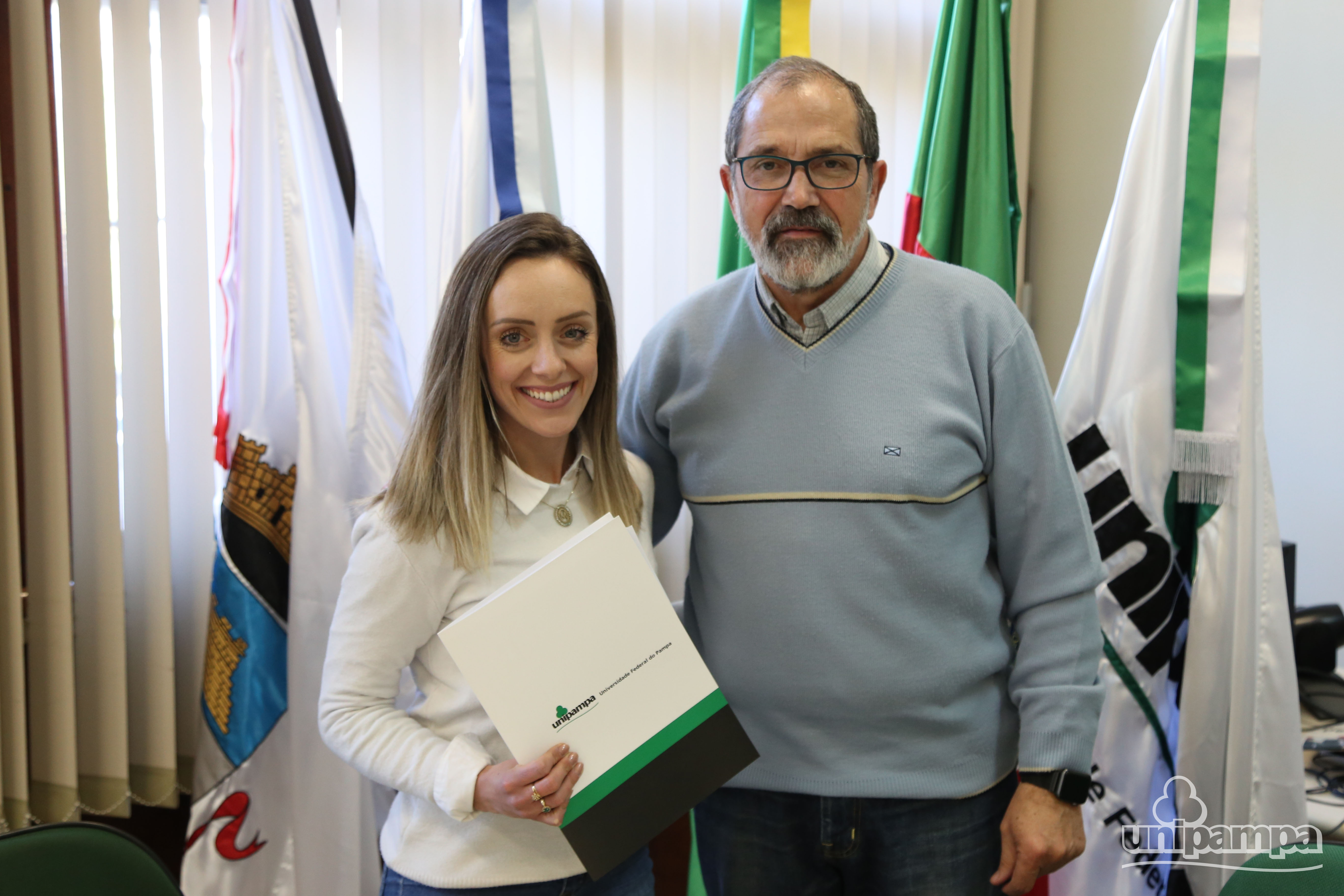 Unipampa recebe novos professores durante cerimônia oficial (Foto: Ronaldo Estevam) Unipampa recebe novos professores durante cerimônia oficial