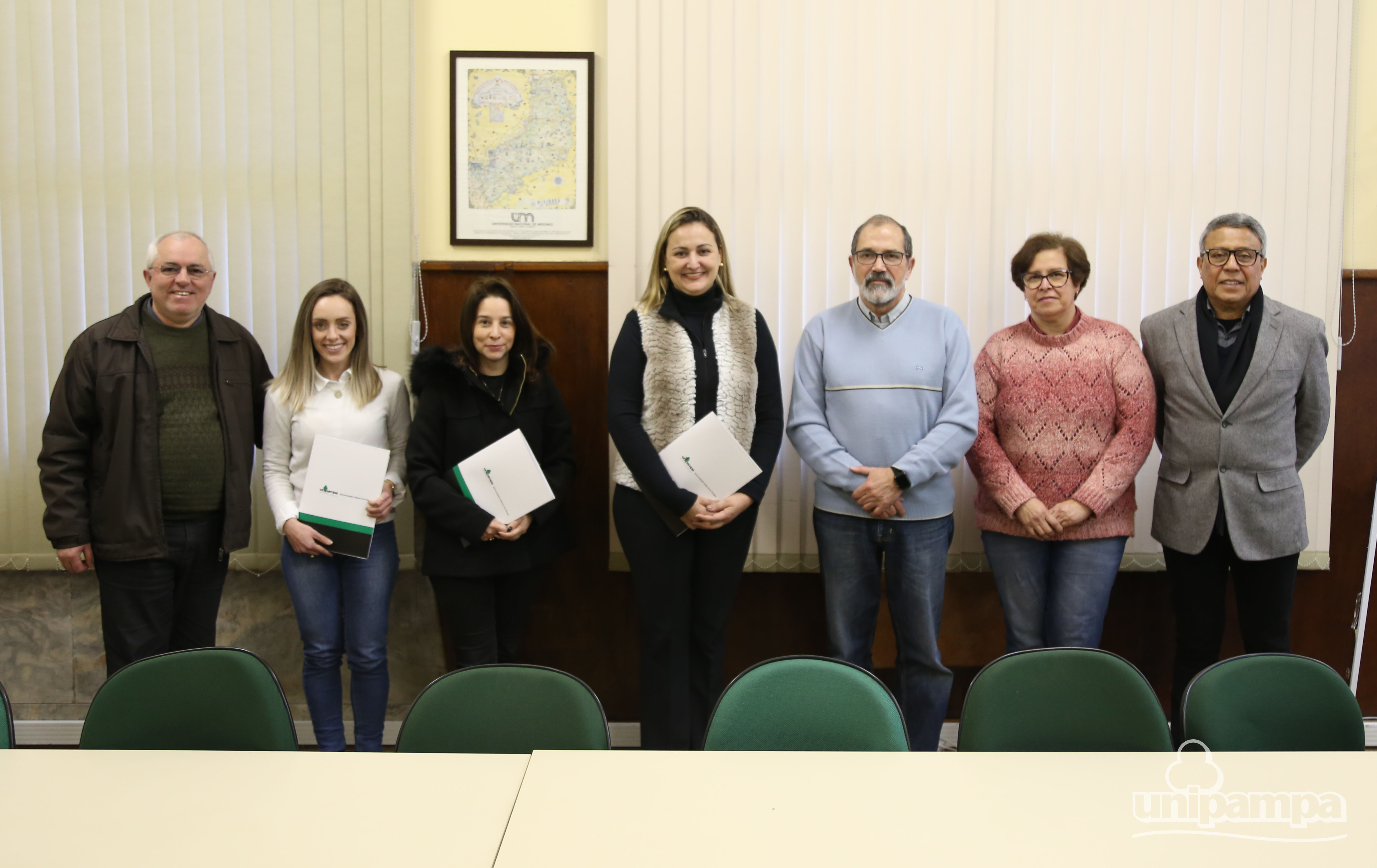Unipampa recebe novos professores durante cerimônia oficial (Foto: Ronaldo Estevam) Unipampa recebe novos professores durante cerimônia oficial