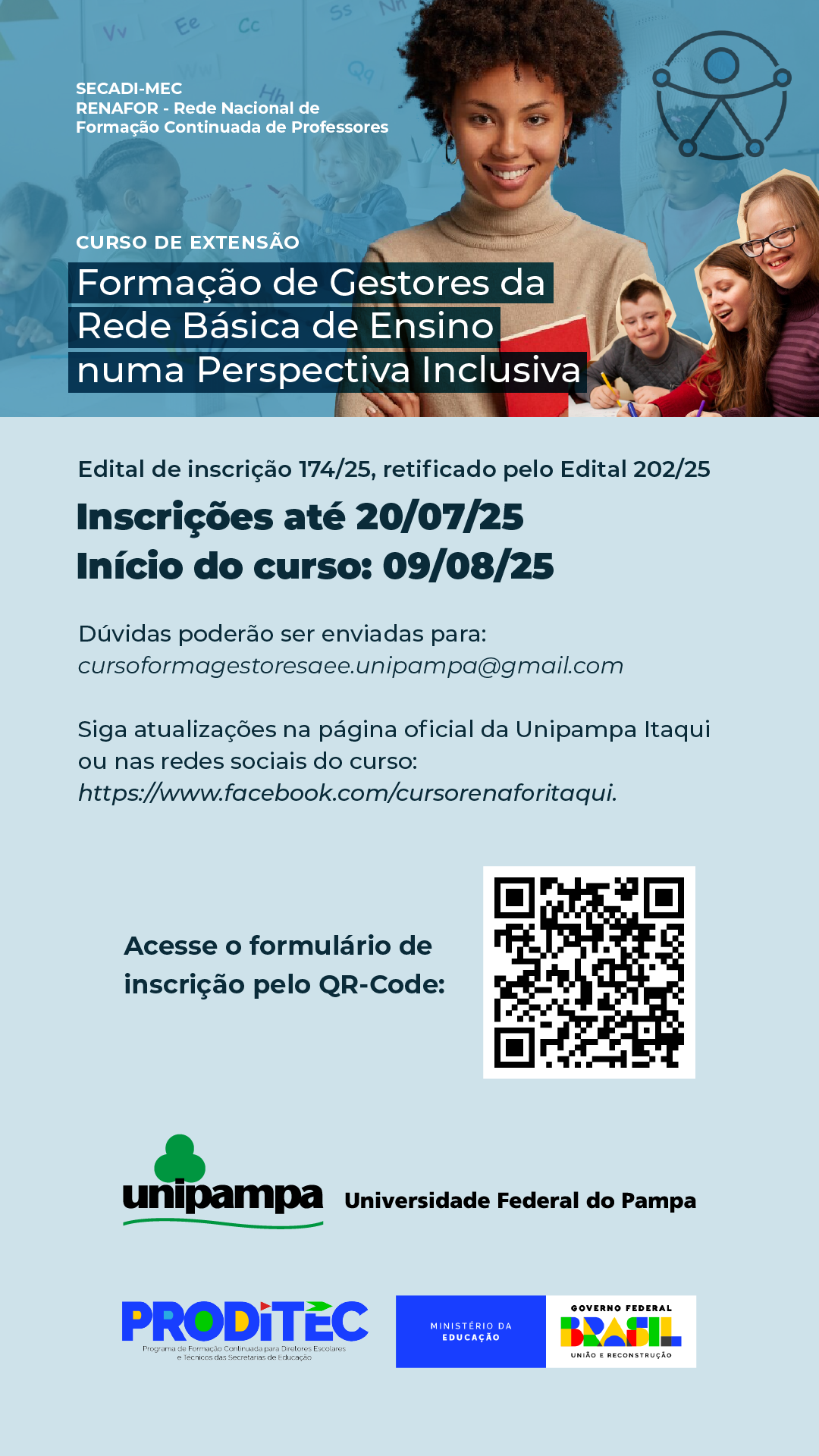 Formação de Gestores da Rede Básica de Ensino numa Perspectiva Inclusiva Formação de Gestores da Rede Básica de Ensino numa Perspectiva Inclusiva