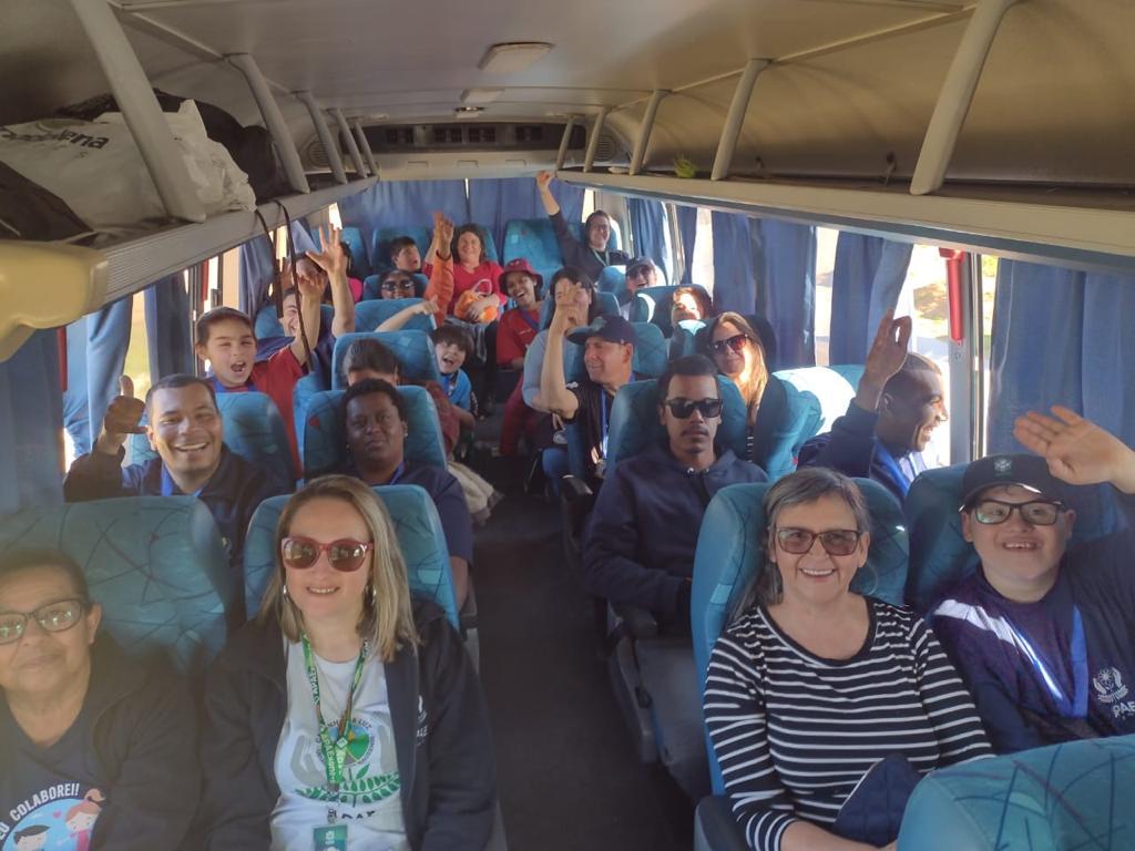 APAE realiza viagem para Aceguá com apoio da Unipampa (Foto: divulgação APAE)