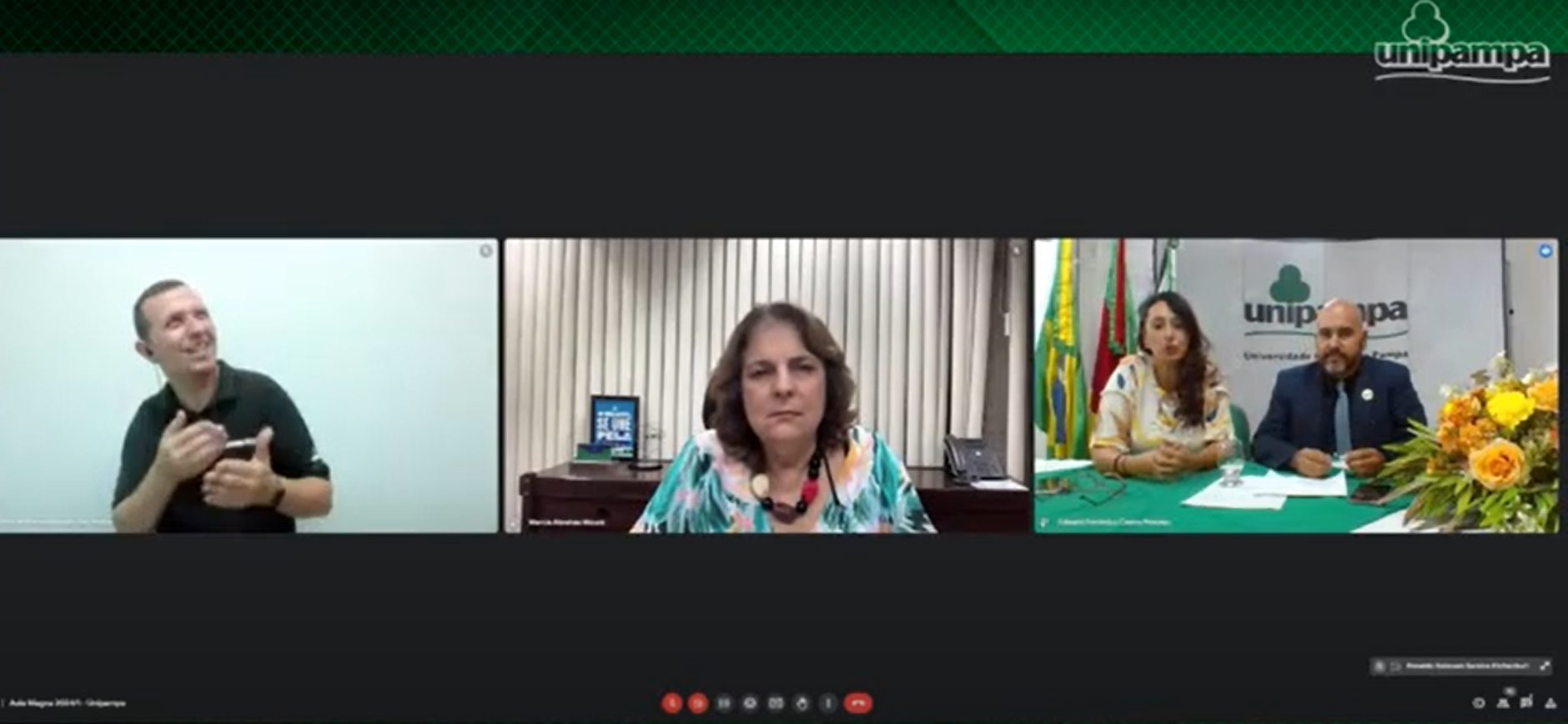 A professora e reitora da Universidade (UnB), Márcia Abrahão Moura, explanou sobre “Desafios e avanços na universidade pública”