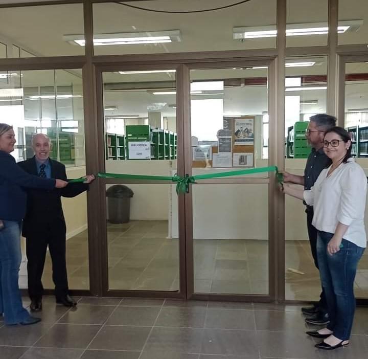 Inauguração da biblioteca do Campus Bagé (Foto: divulgação)