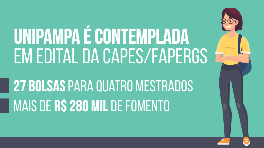 Programas de Pós-Graduação da Unipampa recebem mais de R$ 280 mil de fomento em edital da Capes/Fapergs