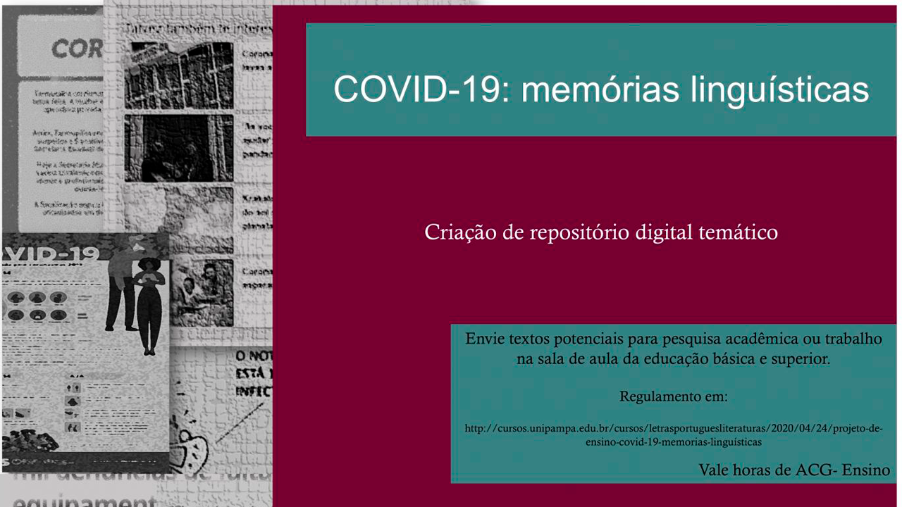 Covid-19: memórias linguísticas