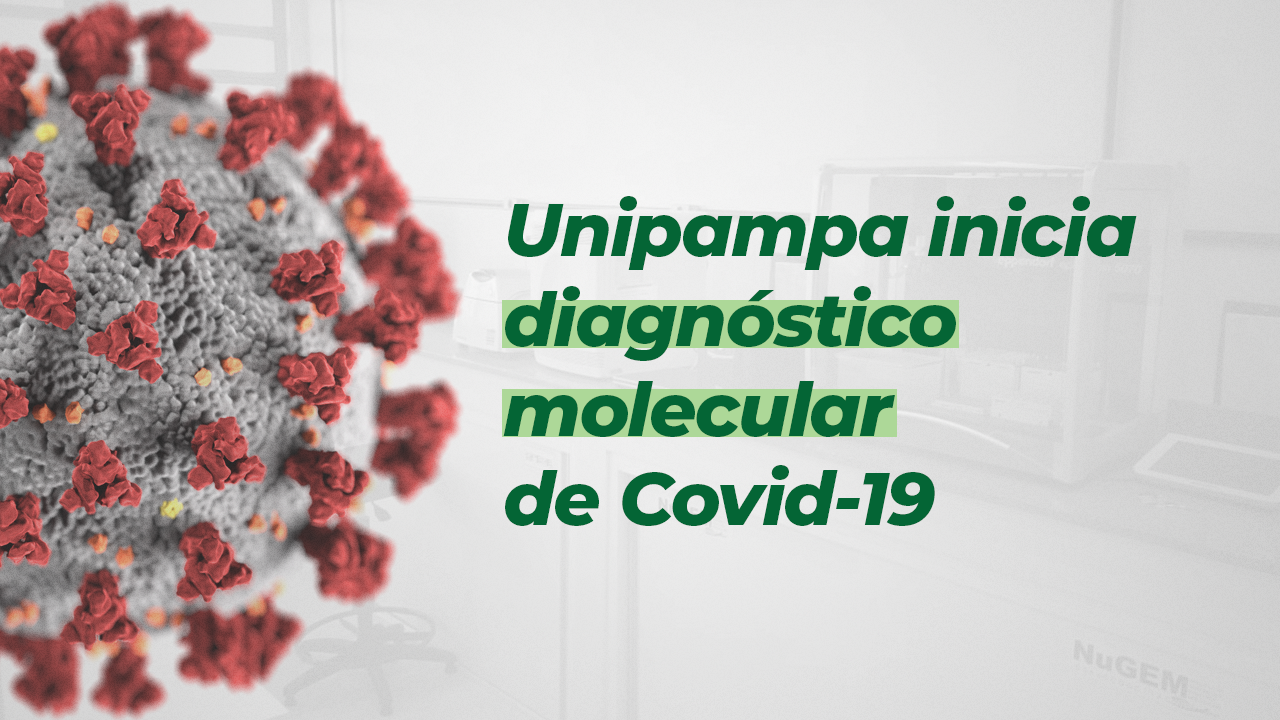 Unipampa inicia diagnóstico molecular de Covid-19