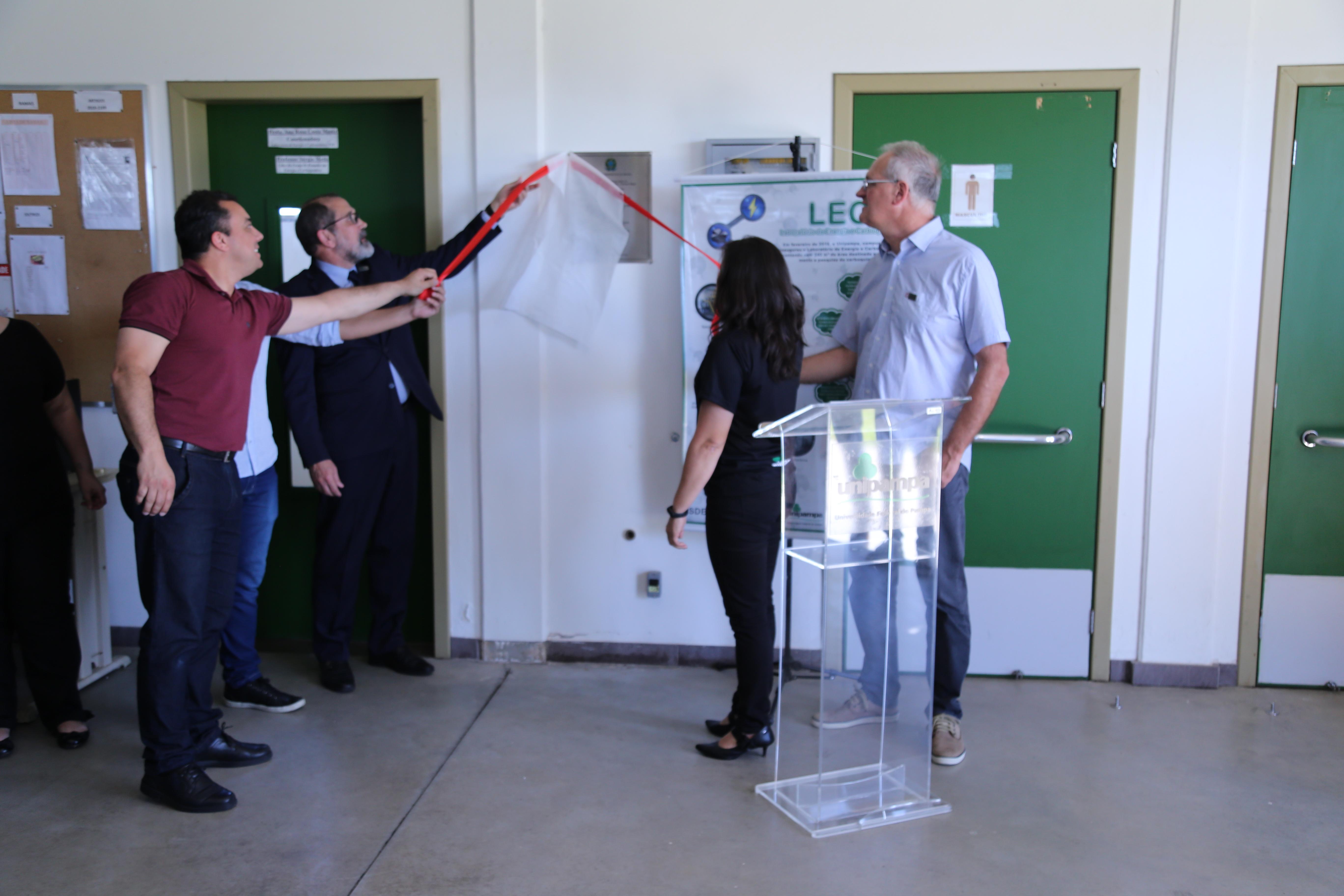 Laboratório de Energia e Carboquímica (LEC) é inaugurado - Foto: Manoel Abreu/Unipampa