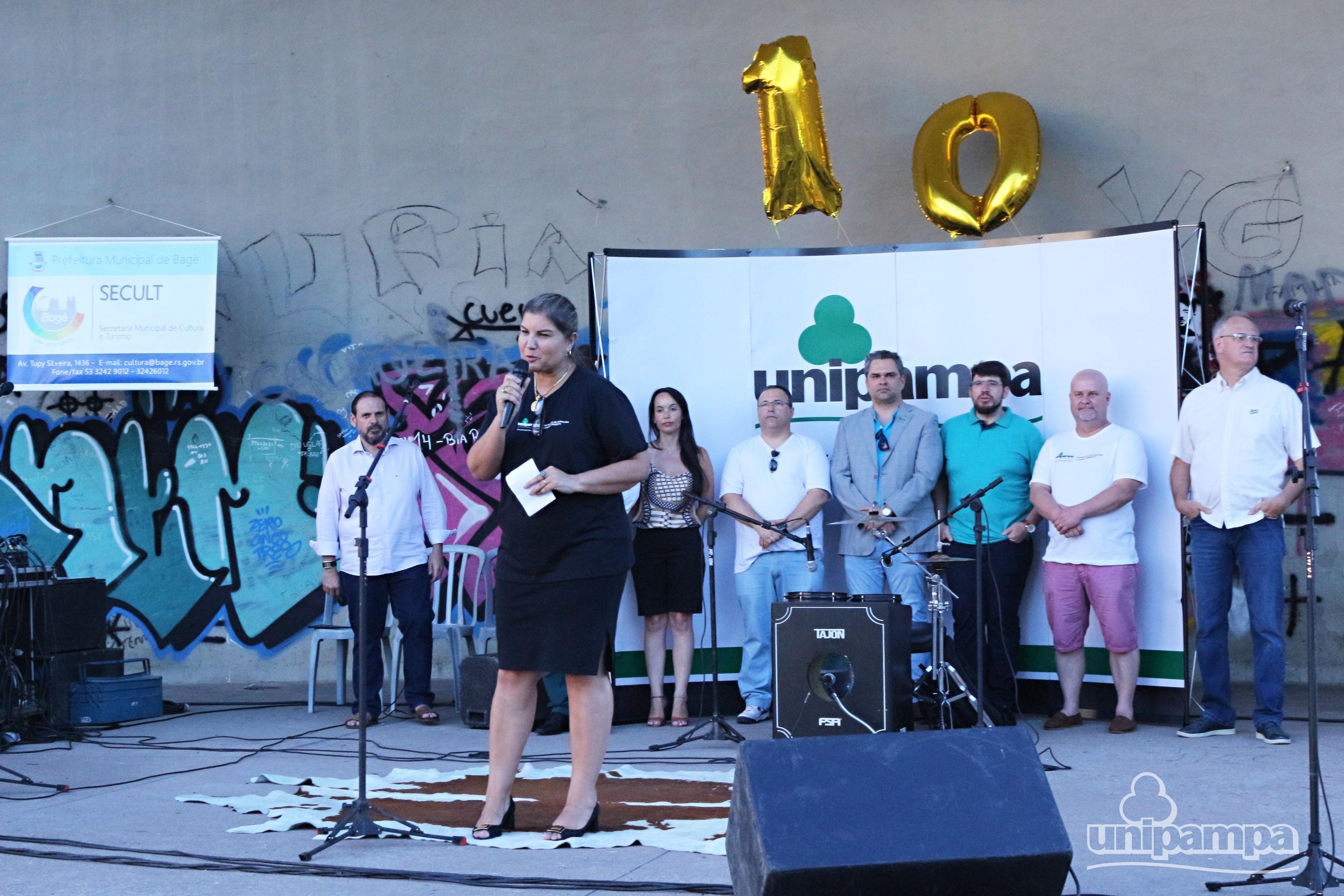 Unipampa celebra dez anos com a comunidade bageense. Foto: Ronaldo Estevam