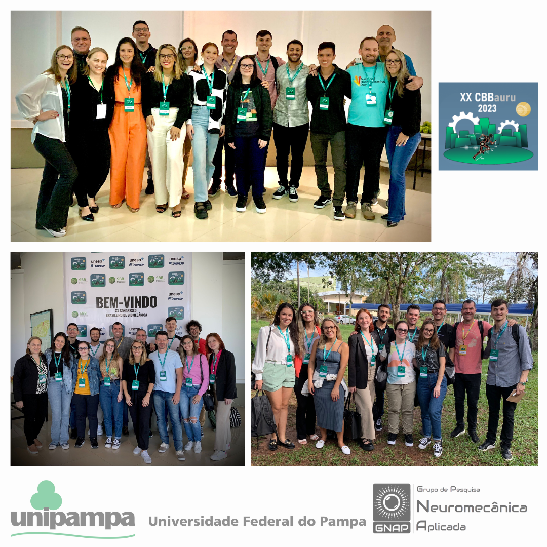 Integrantes do GNAP e colaboradores durante o evento - Foto: GNAP/Unipampa