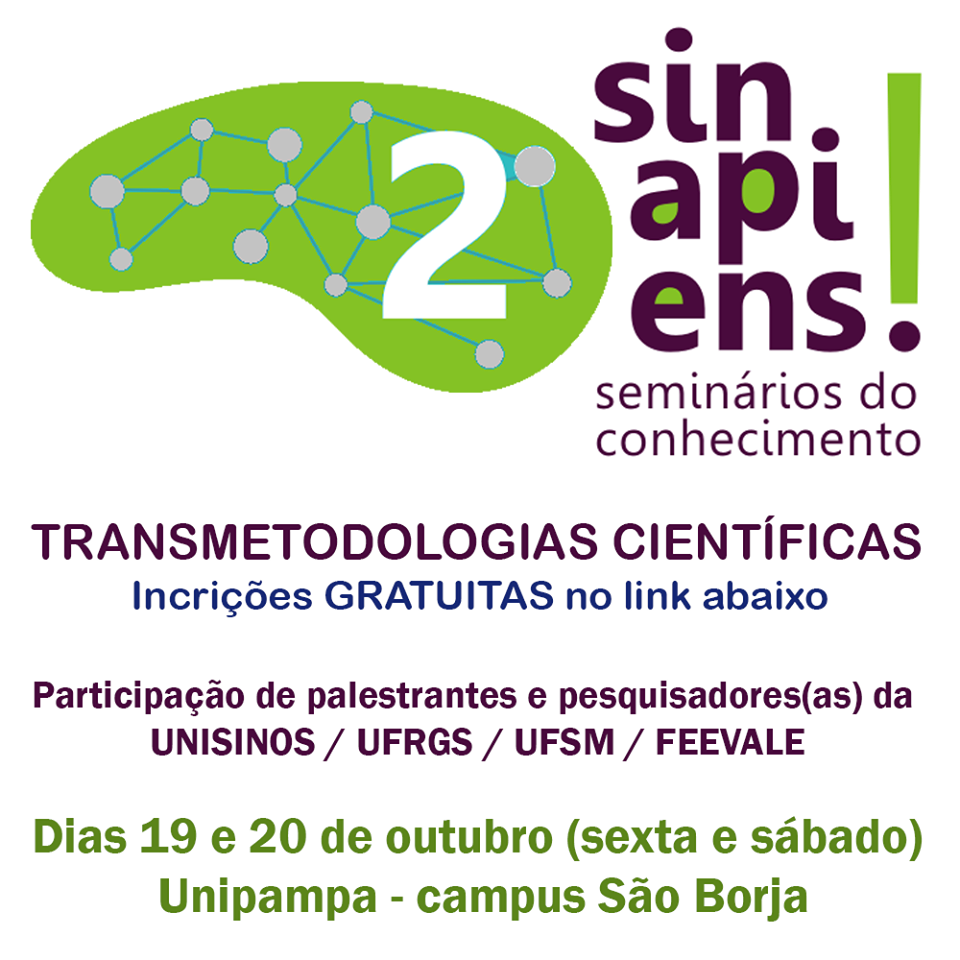 Cartaz do II Seminário do Conhecimento (Sinapiens)