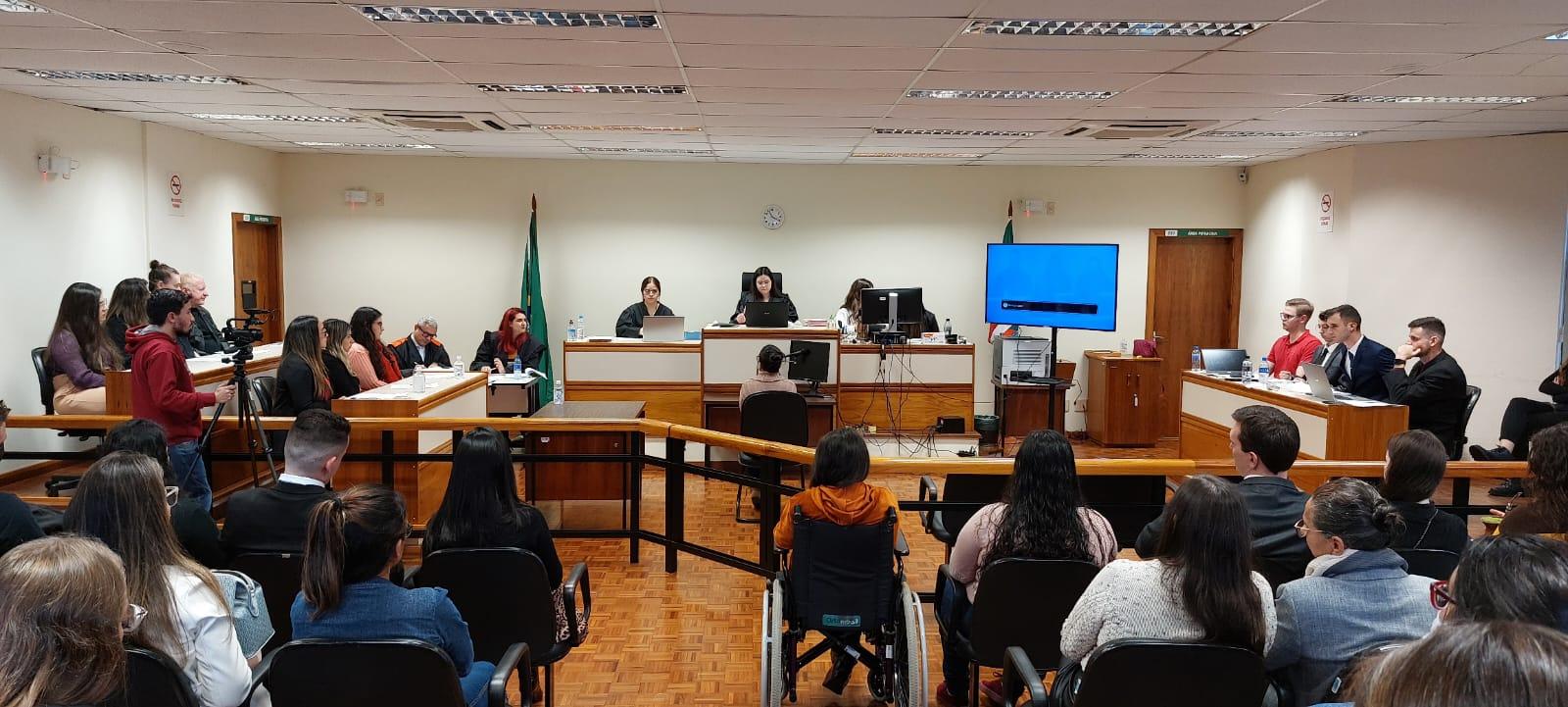 Atividade foi executada pela primeira turma de Direito do Campus São Borja da Unipampa