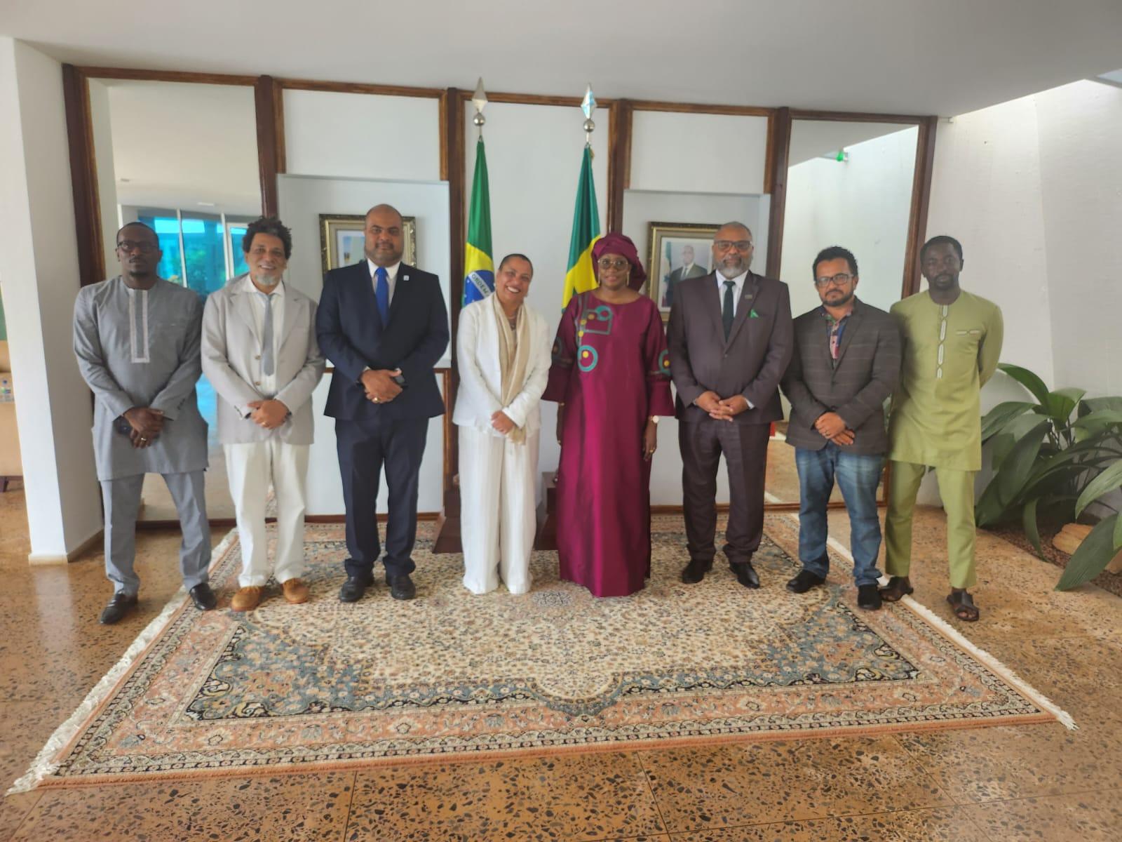 Criação do Instituto de Estudos África-Brasil é tema de encontro com a Embaixada do Senegal