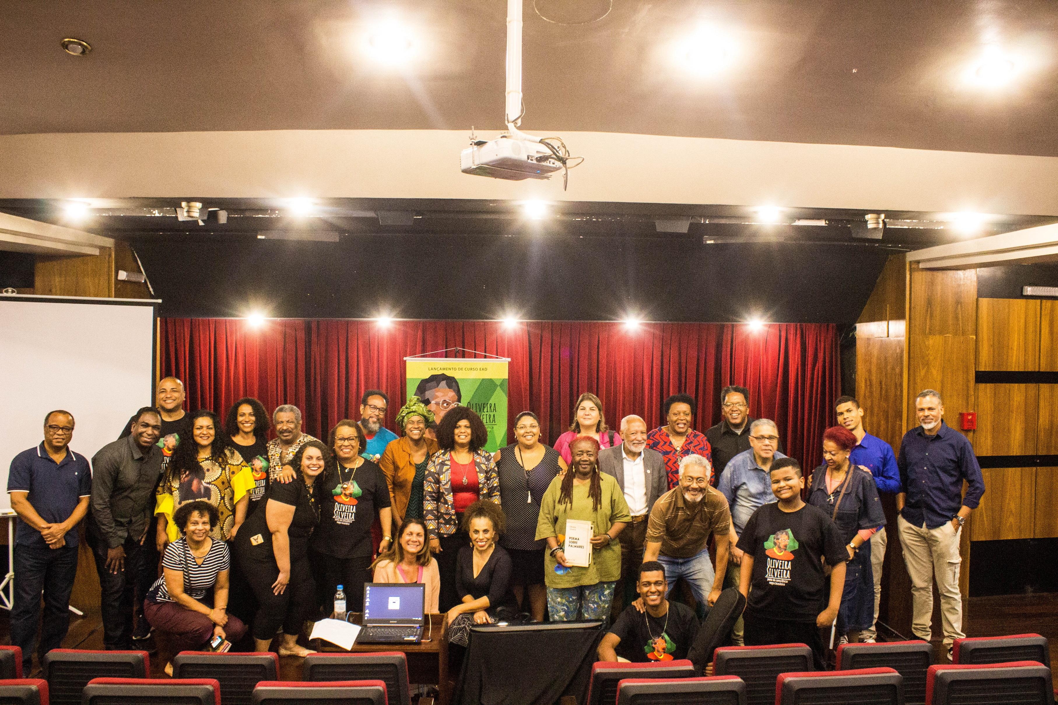 Lançamento do curso “Oliveira Silveira: o poeta da consciência negra brasileira” ocorreu na UFRGS - Foto: Luciano Marques