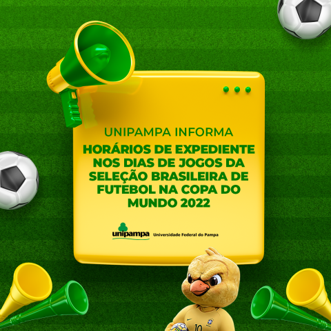Horários de expediente nos dias de jogos da seleção brasileira de futebol na copa do mundo de 2022